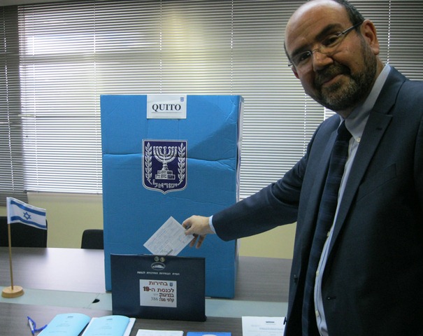 ELIYAHU YERUSHALMI EMBAJADOR DE ISRAEL SUFRAGO  10.01.2013